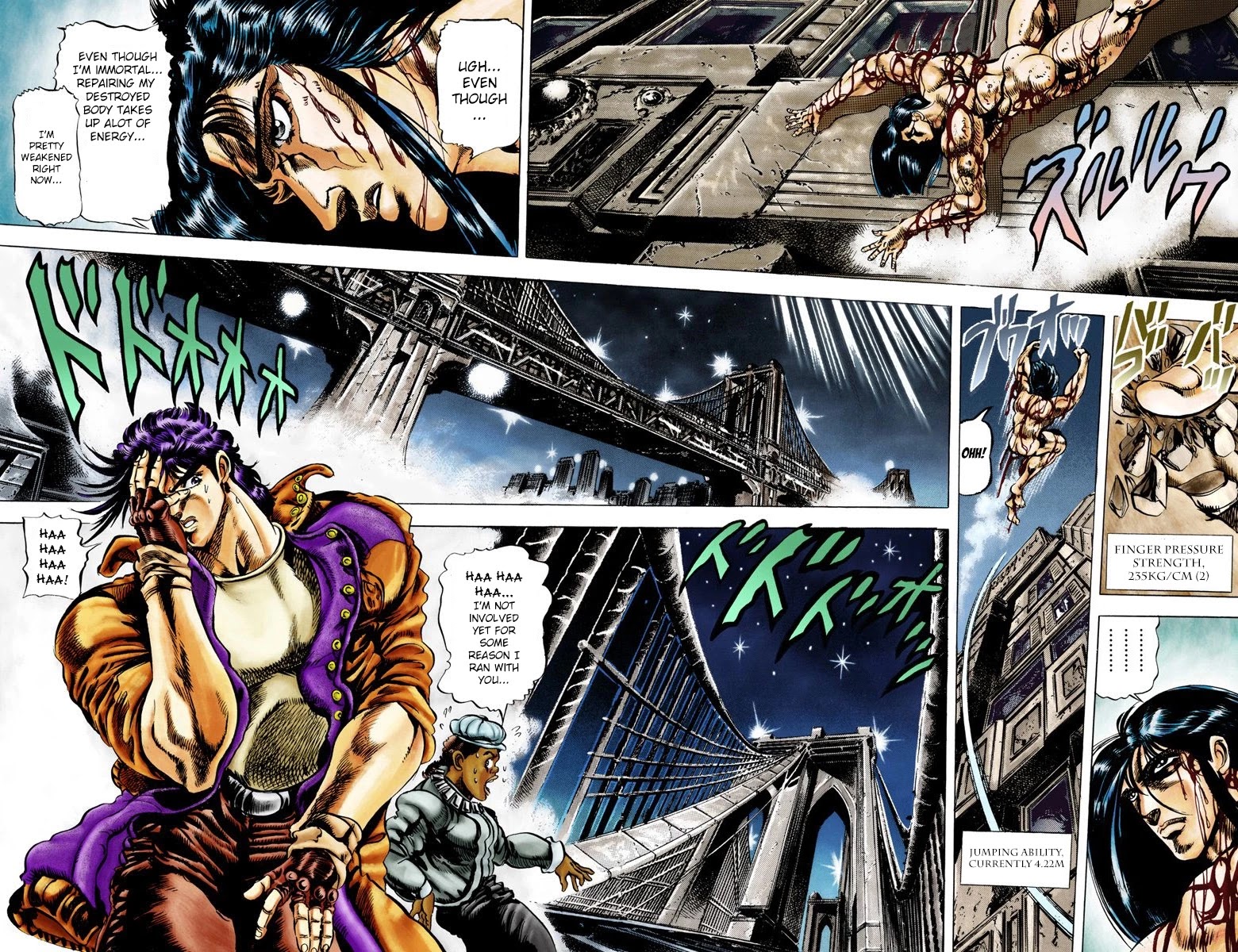 JoJo's Bizarre Adventure Part 2 - Battle Tendency (Official Colored) chapter 7 page 4