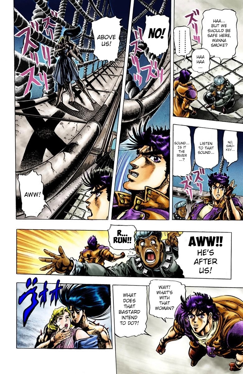 JoJo's Bizarre Adventure Part 2 - Battle Tendency (Official Colored) chapter 7 page 5