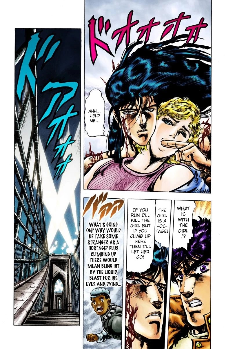 JoJo's Bizarre Adventure Part 2 - Battle Tendency (Official Colored) chapter 7 page 6