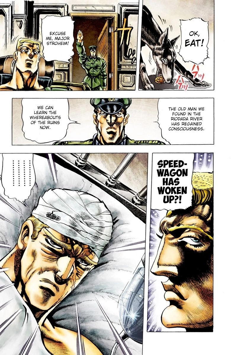 JoJo's Bizarre Adventure Part 2 - Battle Tendency (Official Colored) chapter 8 page 14