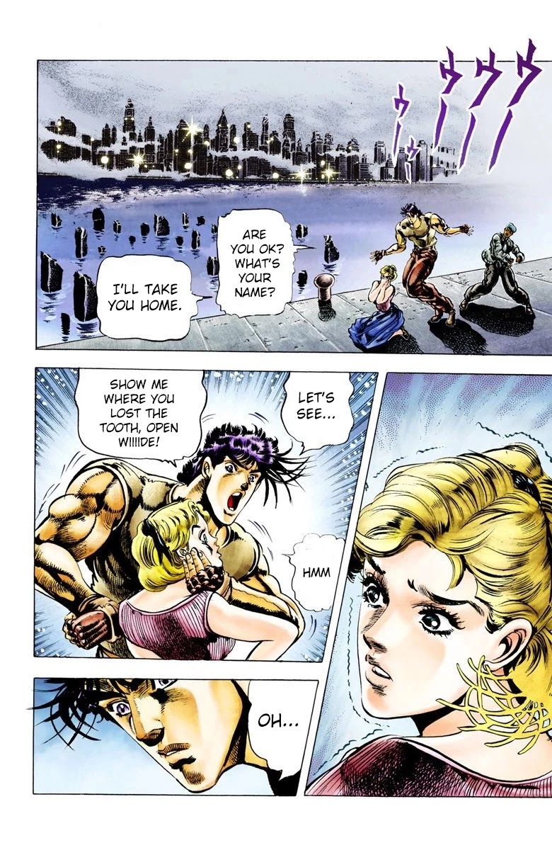 JoJo's Bizarre Adventure Part 2 - Battle Tendency (Official Colored) chapter 8 page 15