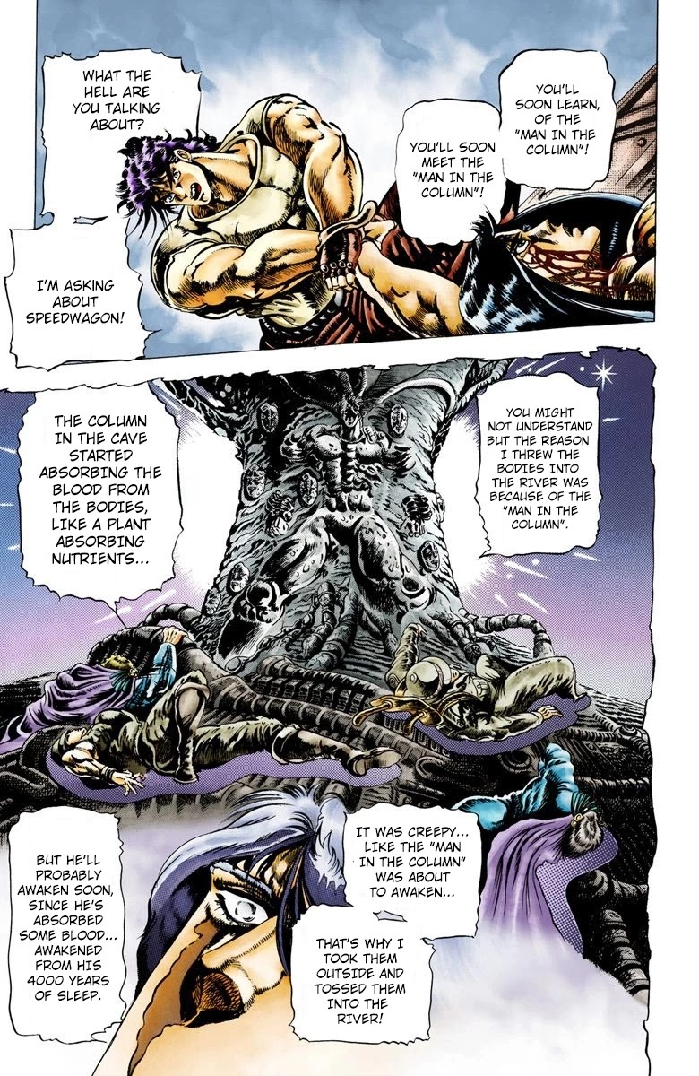 JoJo's Bizarre Adventure Part 2 - Battle Tendency (Official Colored) chapter 8 page 4