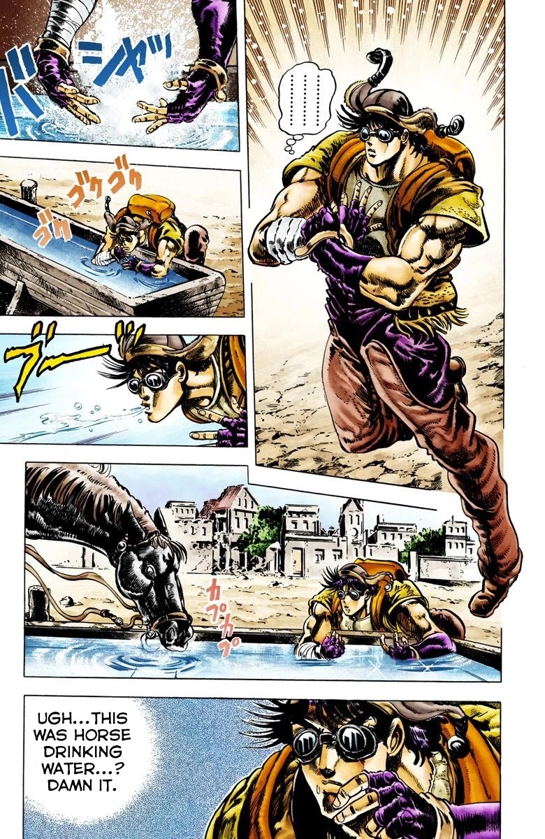 JoJo's Bizarre Adventure Part 2 - Battle Tendency (Official Colored) chapter 9 page 12