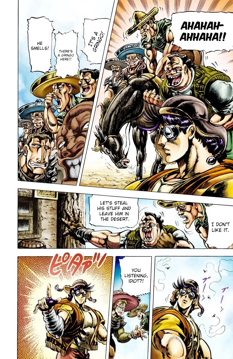 JoJo's Bizarre Adventure Part 2 - Battle Tendency (Official Colored) chapter 9 page 13