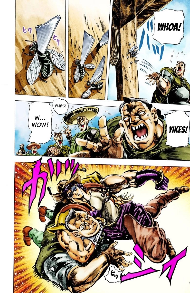 JoJo's Bizarre Adventure Part 2 - Battle Tendency (Official Colored) chapter 9 page 15