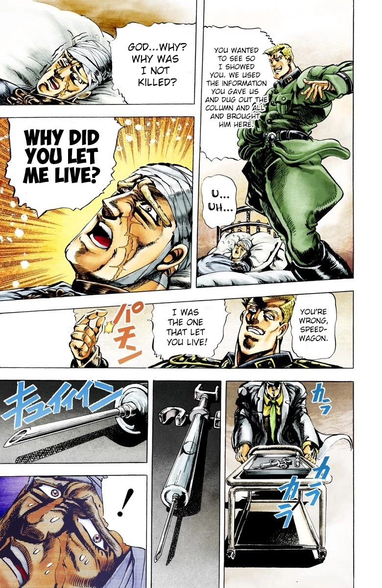 JoJo's Bizarre Adventure Part 2 - Battle Tendency (Official Colored) chapter 9 page 5