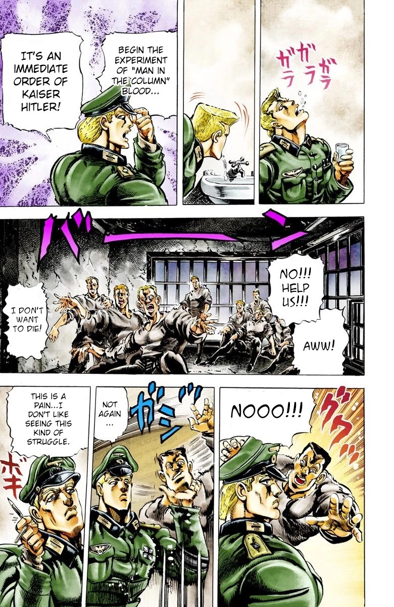 JoJo's Bizarre Adventure Part 2 - Battle Tendency (Official Colored) chapter 9 page 7