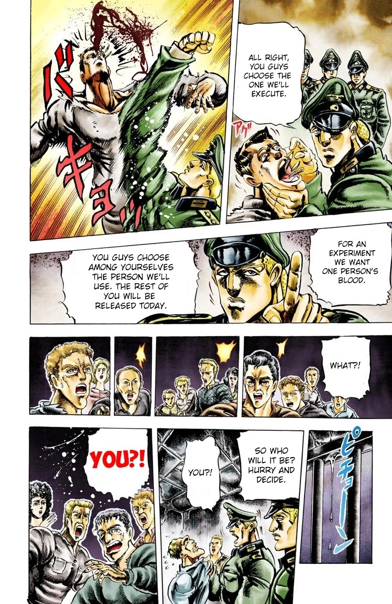 JoJo's Bizarre Adventure Part 2 - Battle Tendency (Official Colored) chapter 9 page 8