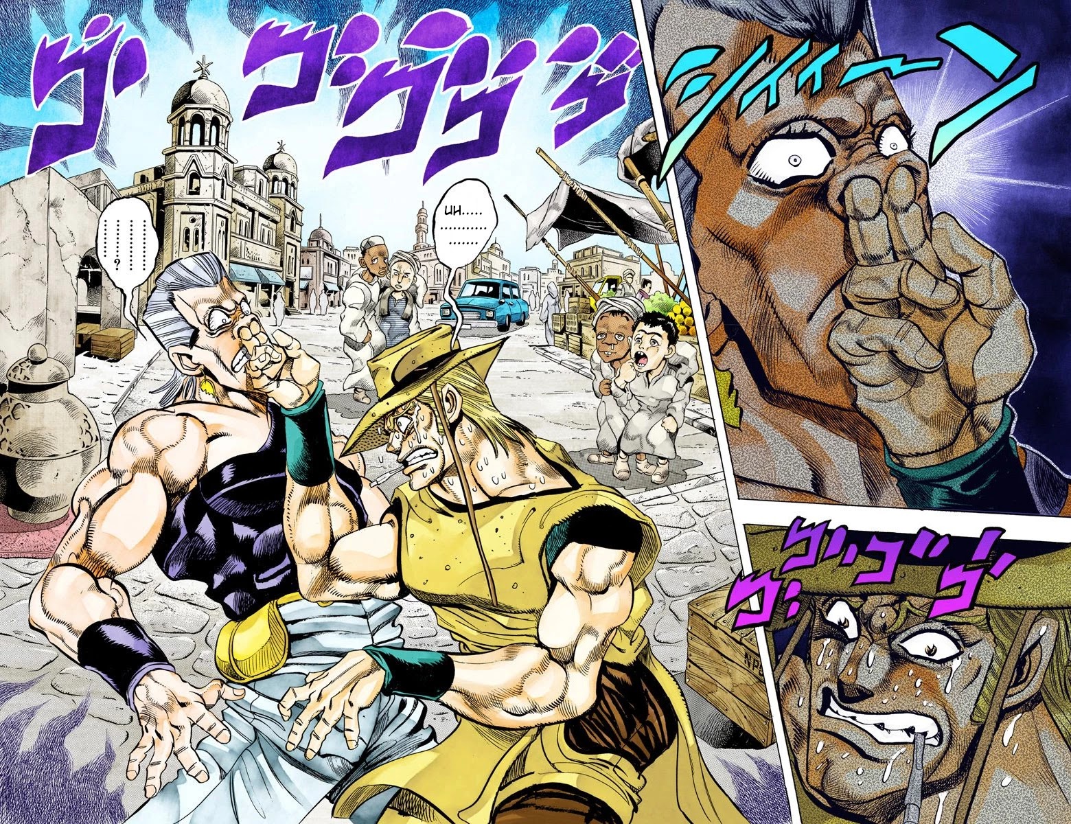 JoJo's Bizarre Adventure Part 3 - Stardust Crusaders (Official Colored) chapter 106 page 3