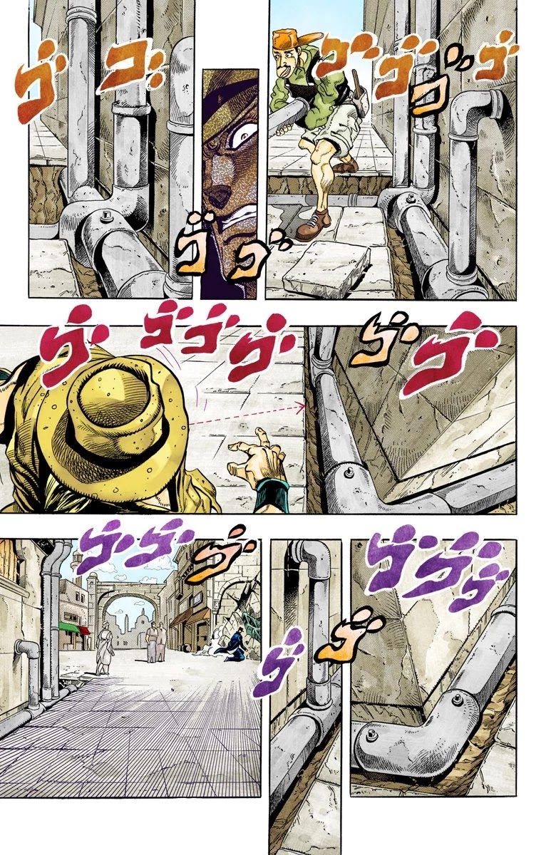 JoJo's Bizarre Adventure Part 3 - Stardust Crusaders (Official Colored) chapter 107 page 9