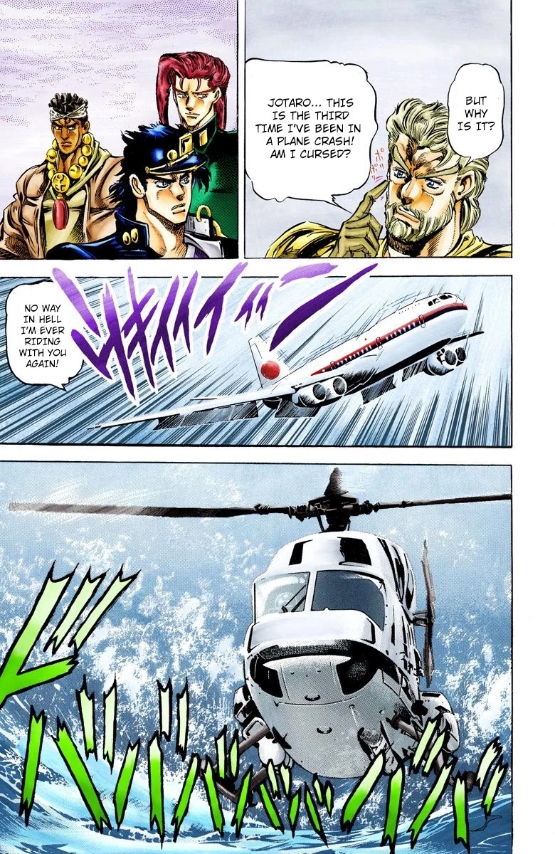 JoJo's Bizarre Adventure Part 3 - Stardust Crusaders (Official Colored) chapter 11 page 8