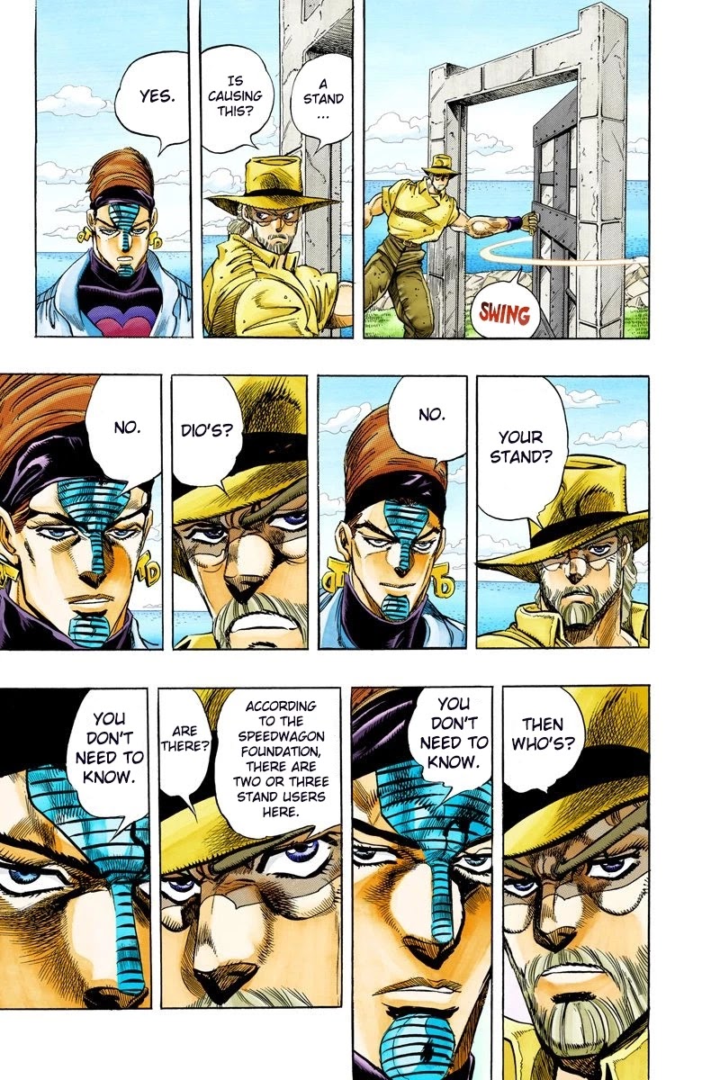 JoJo's Bizarre Adventure Part 3 - Stardust Crusaders (Official Colored) chapter 116 page 6