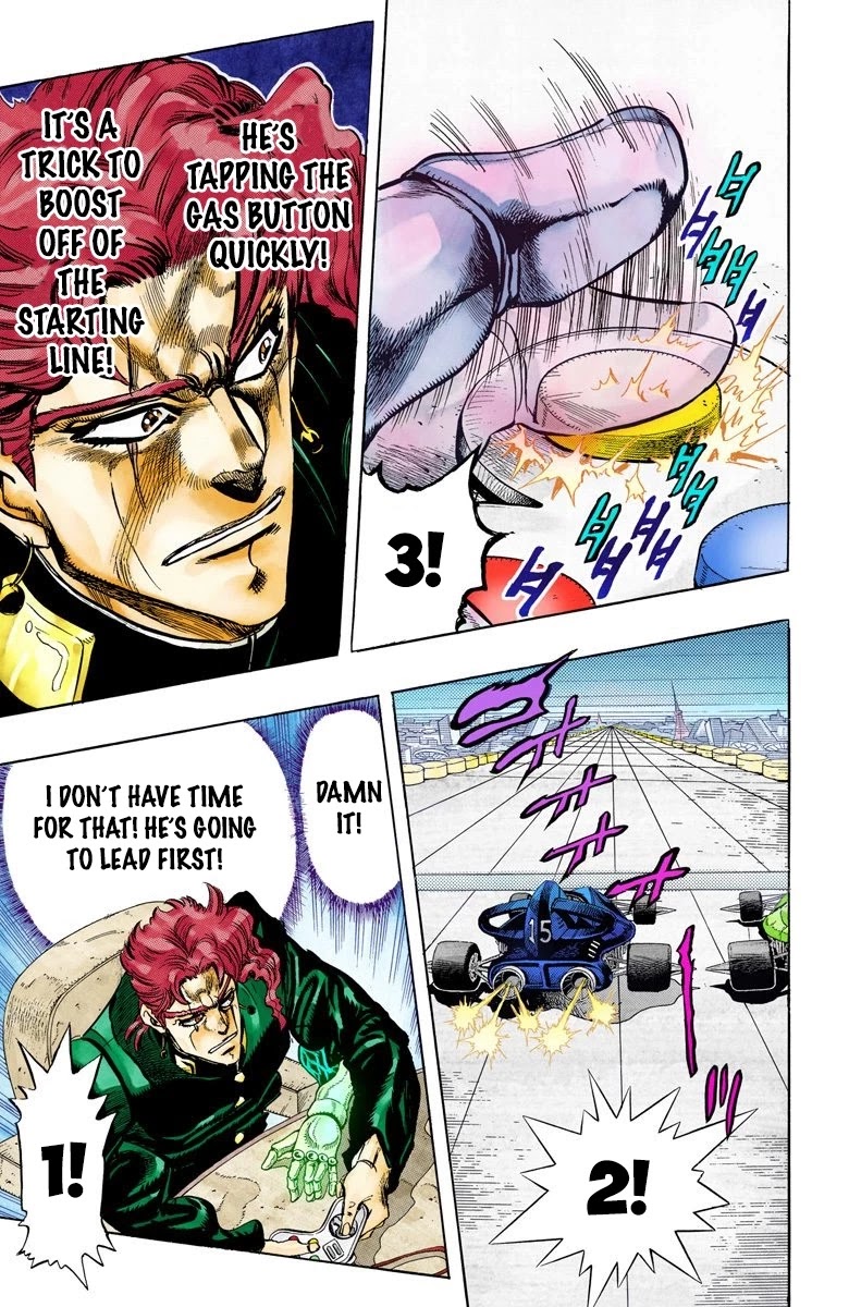 JoJo's Bizarre Adventure Part 3 - Stardust Crusaders (Official Colored) chapter 117 page 16