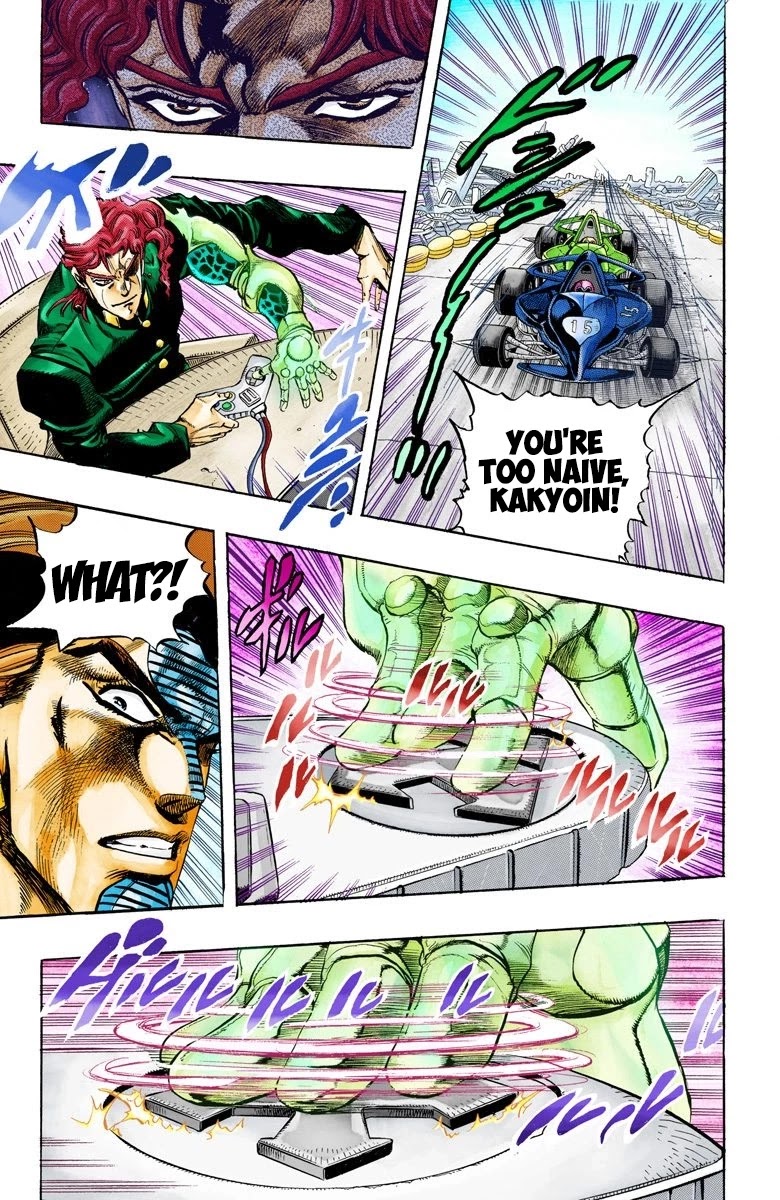 JoJo's Bizarre Adventure Part 3 - Stardust Crusaders (Official Colored) chapter 117 page 20
