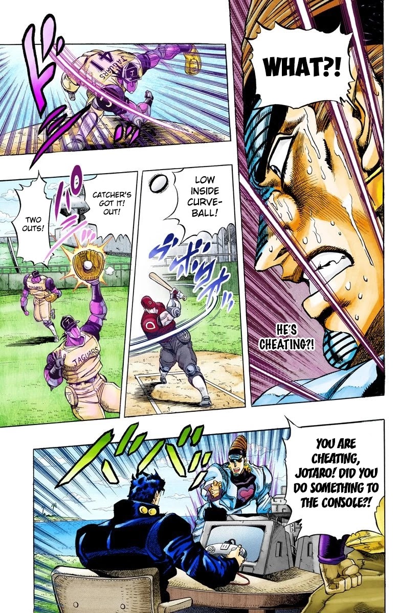 JoJo's Bizarre Adventure Part 3 - Stardust Crusaders (Official Colored) chapter 123 page 17
