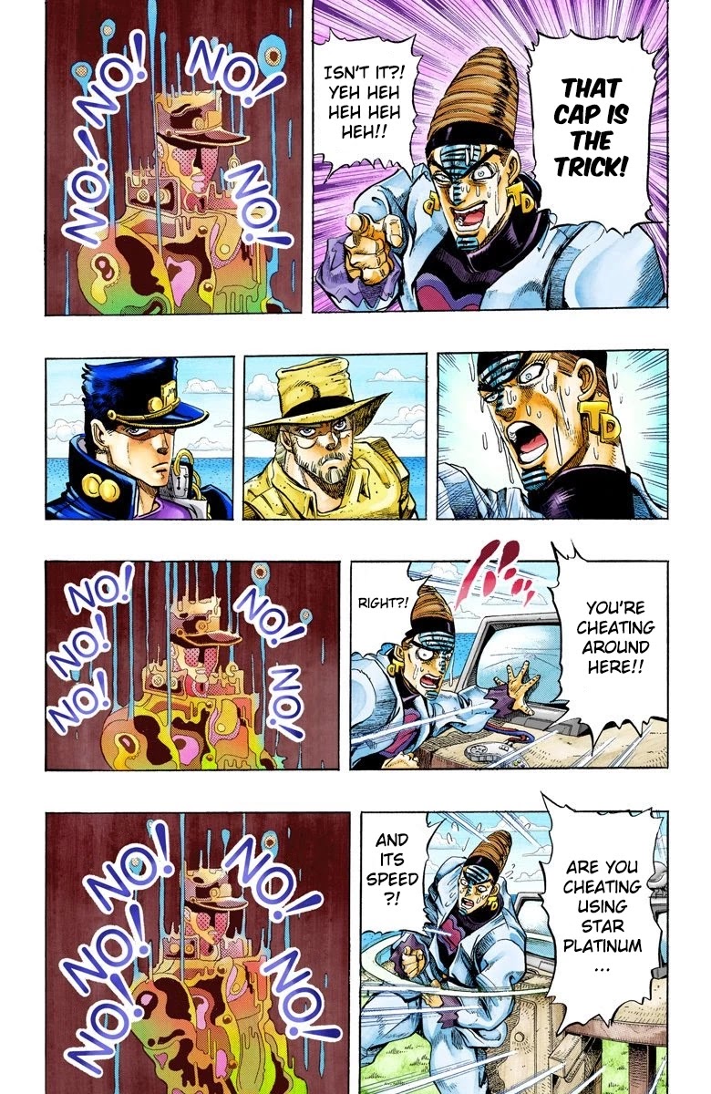 JoJo's Bizarre Adventure Part 3 - Stardust Crusaders (Official Colored) chapter 124 page 10