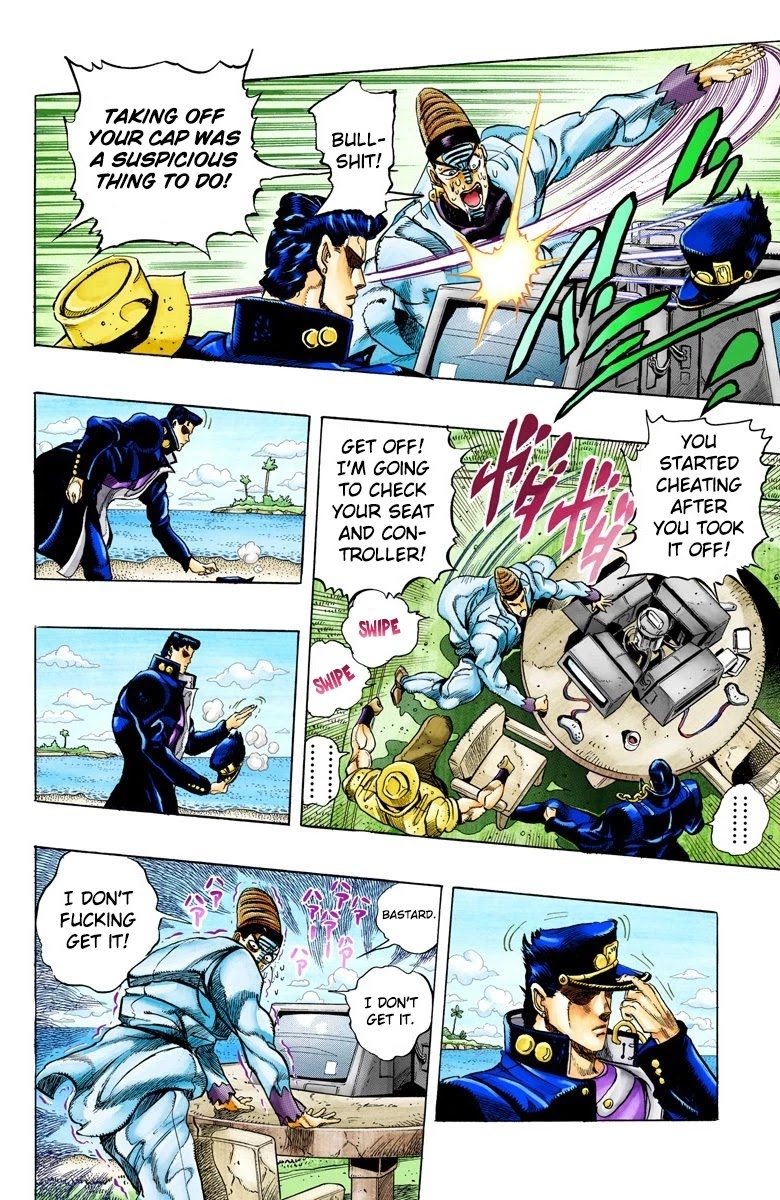 JoJo's Bizarre Adventure Part 3 - Stardust Crusaders (Official Colored) chapter 124 page 9