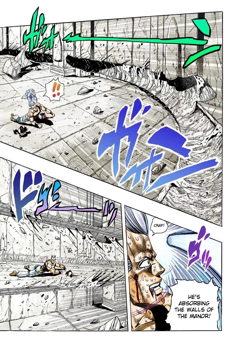 JoJo's Bizarre Adventure Part 3 - Stardust Crusaders (Official Colored) chapter 130 page 18