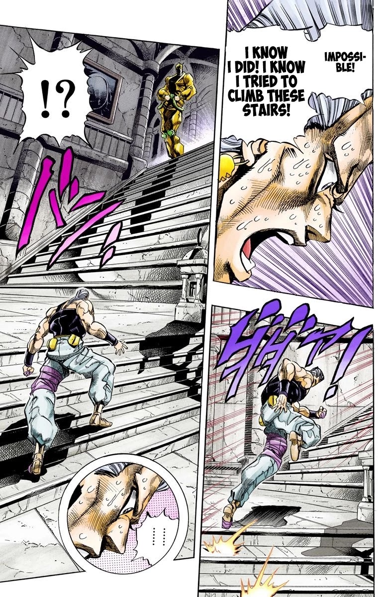 JoJo's Bizarre Adventure Part 3 - Stardust Crusaders (Official Colored) chapter 135 page 11