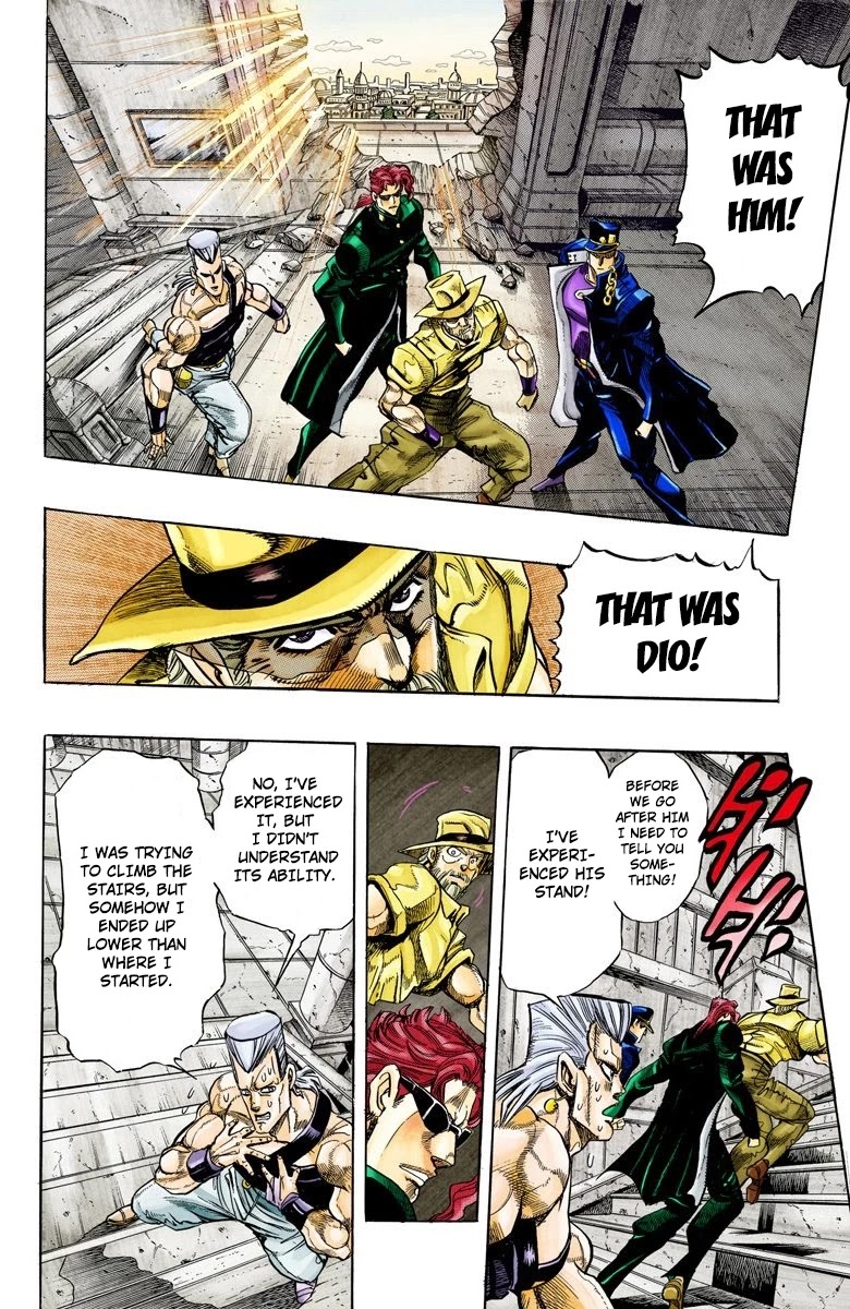 JoJo's Bizarre Adventure Part 3 - Stardust Crusaders (Official Colored) chapter 136 page 2