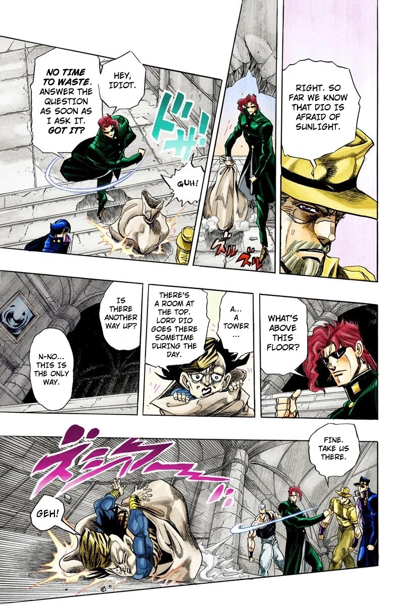 JoJo's Bizarre Adventure Part 3 - Stardust Crusaders (Official Colored) chapter 136 page 5