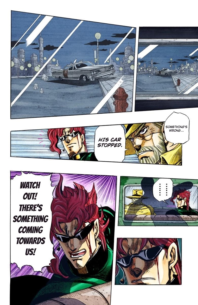 JoJo's Bizarre Adventure Part 3 - Stardust Crusaders (Official Colored) chapter 139 page 12