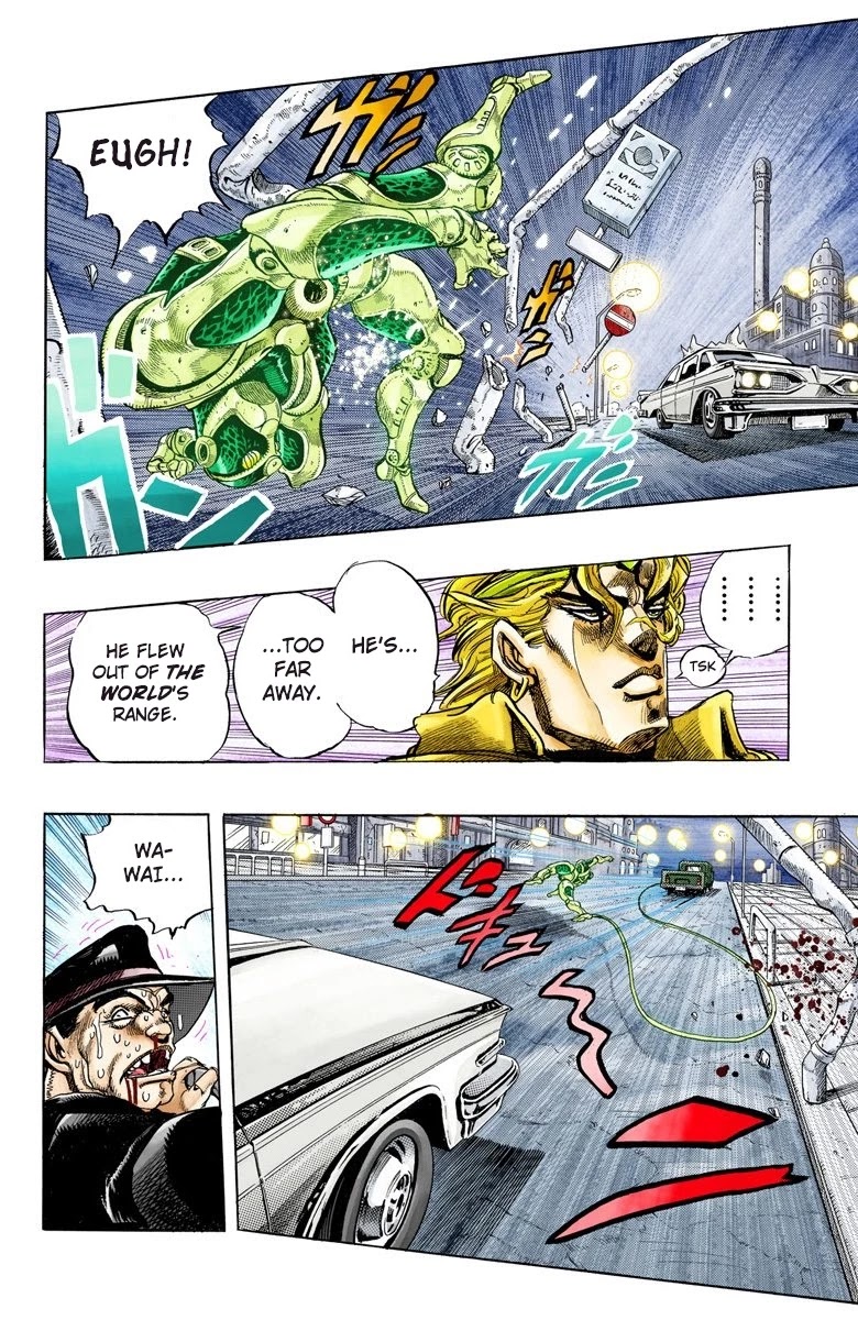 JoJo's Bizarre Adventure Part 3 - Stardust Crusaders (Official Colored) chapter 139 page 8