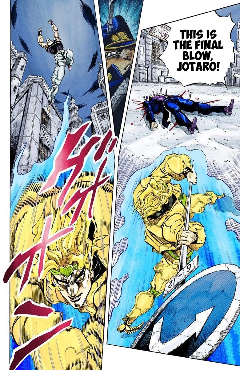 JoJo's Bizarre Adventure Part 3 - Stardust Crusaders (Official Colored) chapter 146 page 12