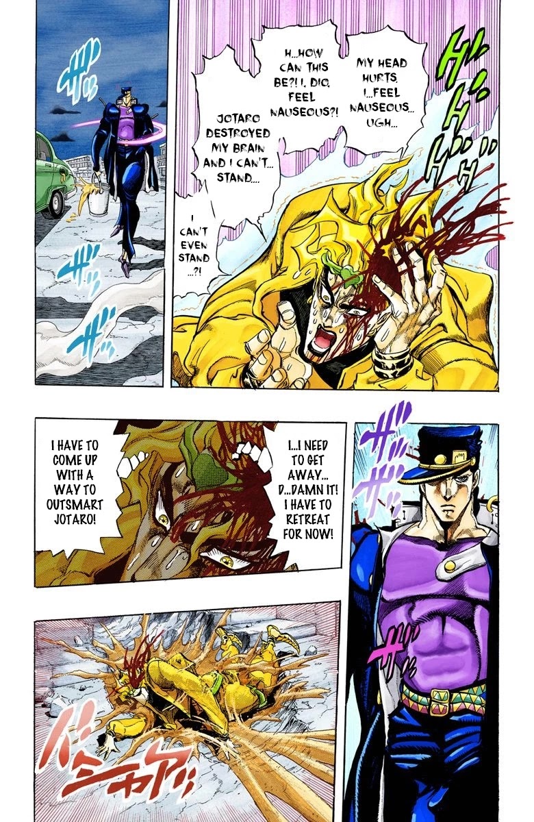 JoJo's Bizarre Adventure Part 3 - Stardust Crusaders (Official Colored) chapter 148 page 8