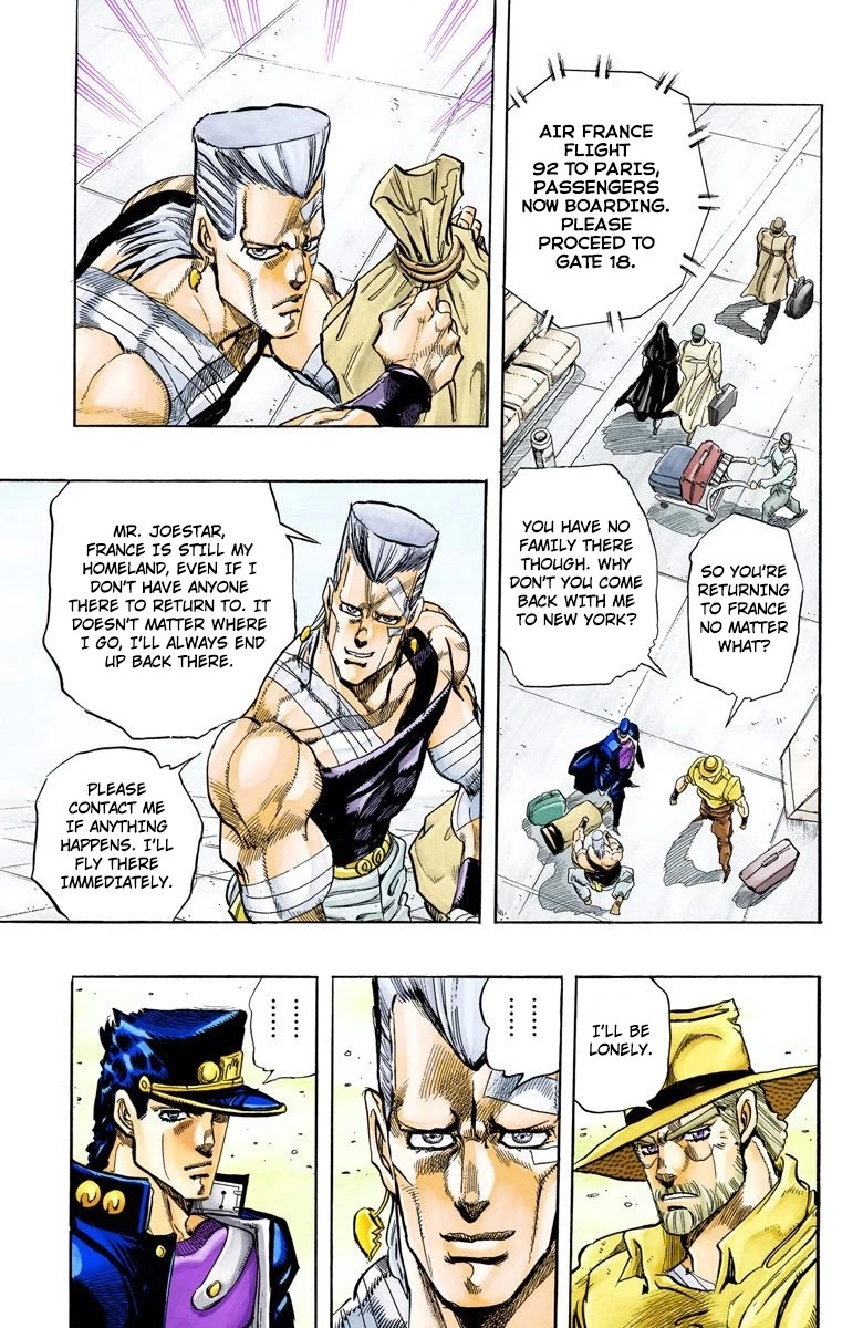 JoJo's Bizarre Adventure Part 3 - Stardust Crusaders (Official Colored) chapter 152 page 16