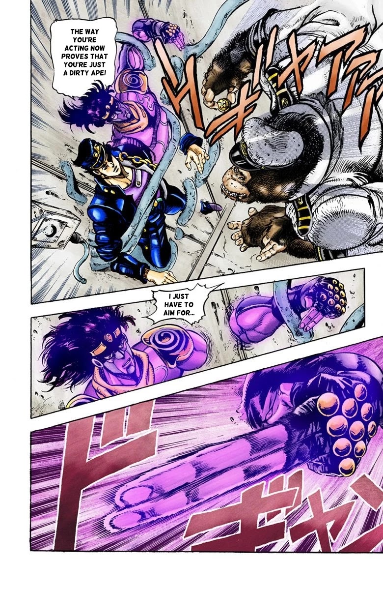 JoJo's Bizarre Adventure Part 3 - Stardust Crusaders (Official Colored) chapter 19 page 16