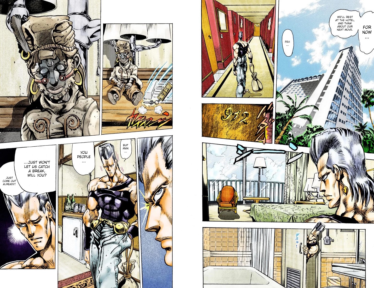 JoJo's Bizarre Adventure Part 3 - Stardust Crusaders (Official Colored) chapter 20 page 7