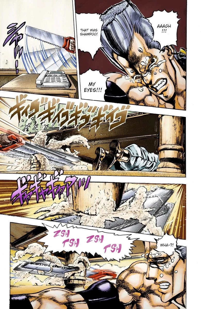 JoJo's Bizarre Adventure Part 3 - Stardust Crusaders (Official Colored) chapter 21 page 10