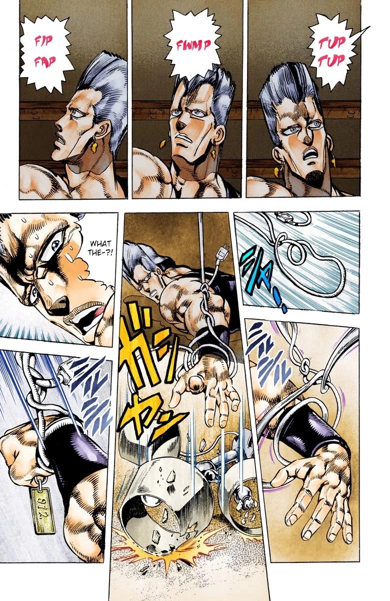 JoJo's Bizarre Adventure Part 3 - Stardust Crusaders (Official Colored) chapter 21 page 8