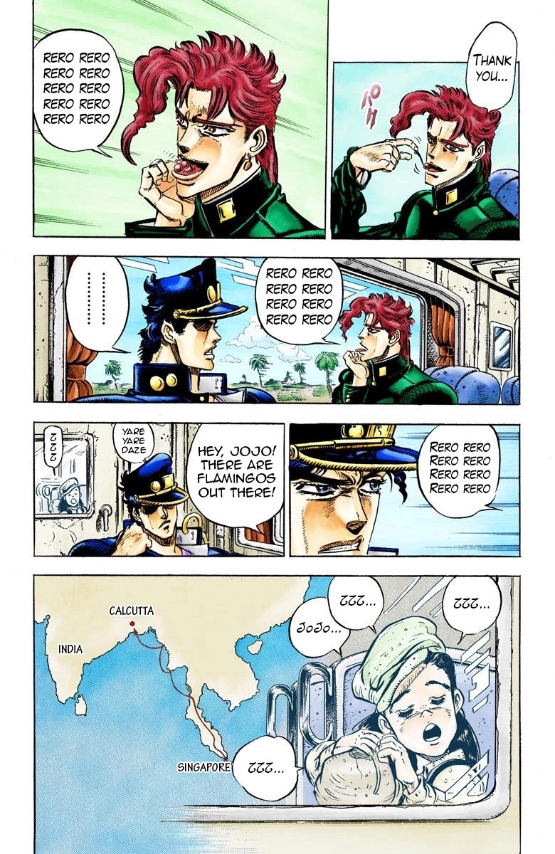 JoJo's Bizarre Adventure Part 3 - Stardust Crusaders (Official Colored) chapter 26 page 18