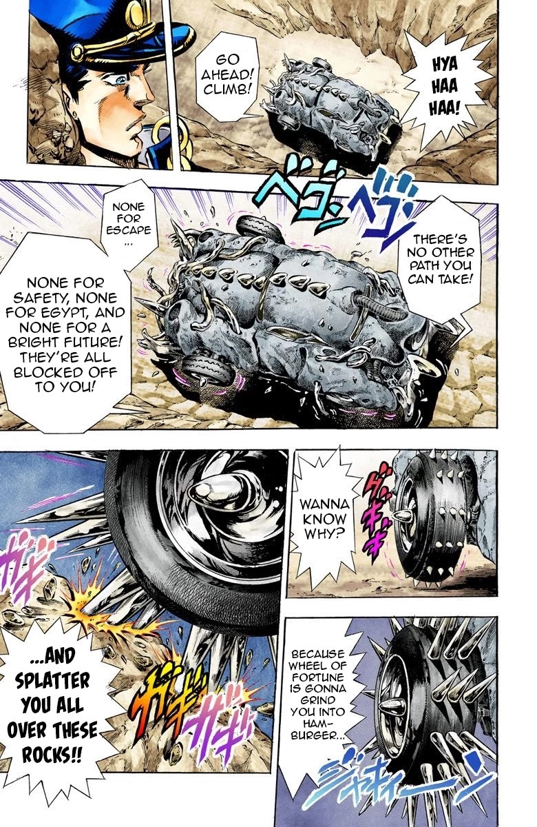 JoJo's Bizarre Adventure Part 3 - Stardust Crusaders (Official Colored) chapter 40 page 10