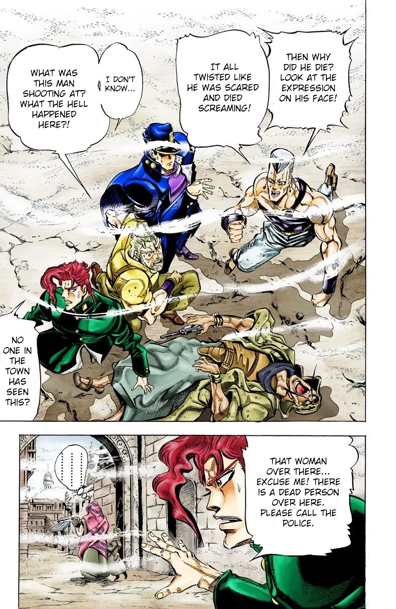 JoJo's Bizarre Adventure Part 3 - Stardust Crusaders (Official Colored) chapter 42 page 4