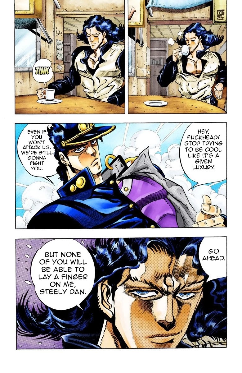 JoJo's Bizarre Adventure Part 3 - Stardust Crusaders (Official Colored) chapter 48 page 10