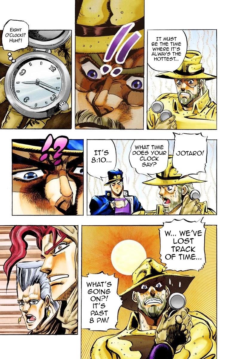 JoJo's Bizarre Adventure Part 3 - Stardust Crusaders (Official Colored) chapter 53 page 15