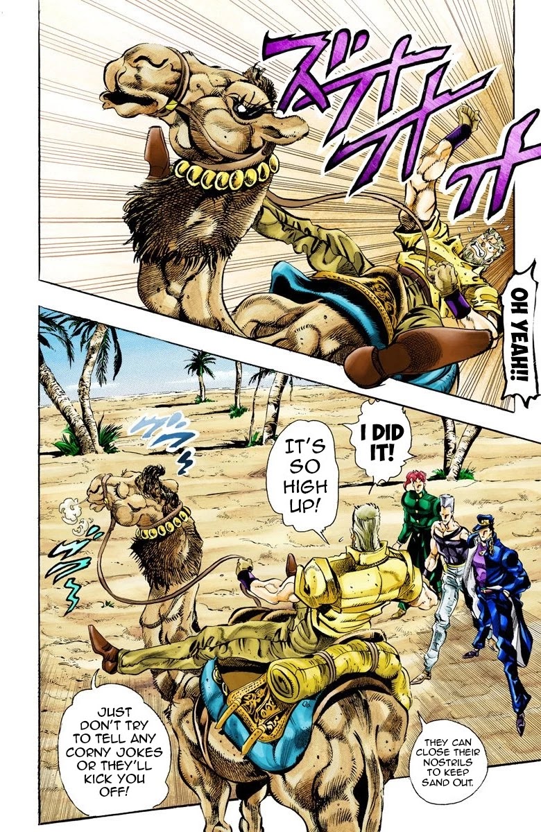 JoJo's Bizarre Adventure Part 3 - Stardust Crusaders (Official Colored) chapter 53 page 9
