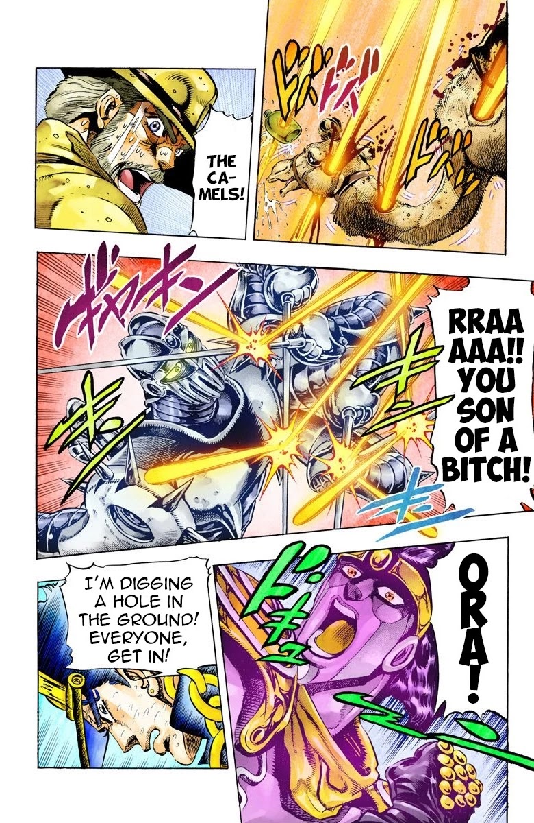 JoJo's Bizarre Adventure Part 3 - Stardust Crusaders (Official Colored) chapter 54 page 8