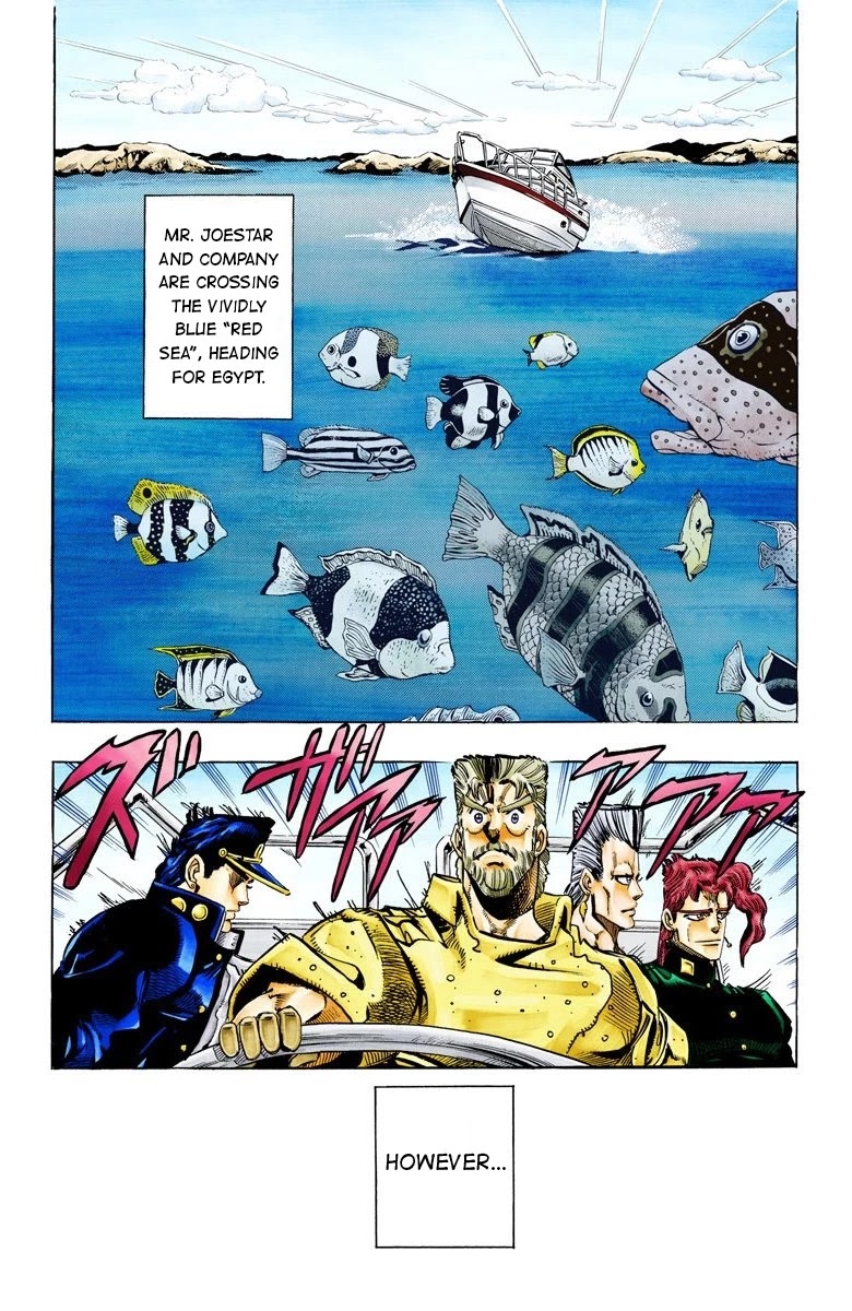 JoJo's Bizarre Adventure Part 3 - Stardust Crusaders (Official Colored) chapter 61 page 2