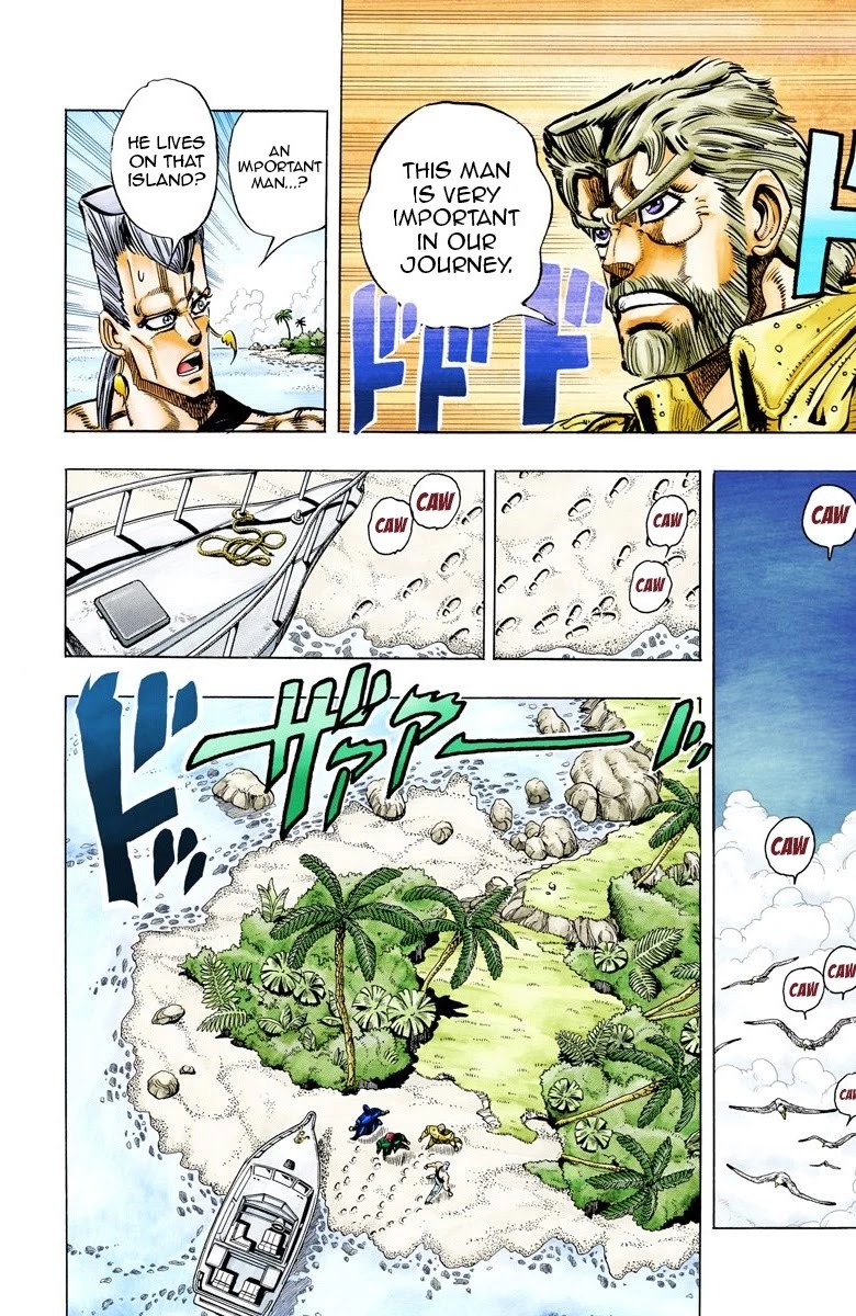 JoJo's Bizarre Adventure Part 3 - Stardust Crusaders (Official Colored) chapter 61 page 4