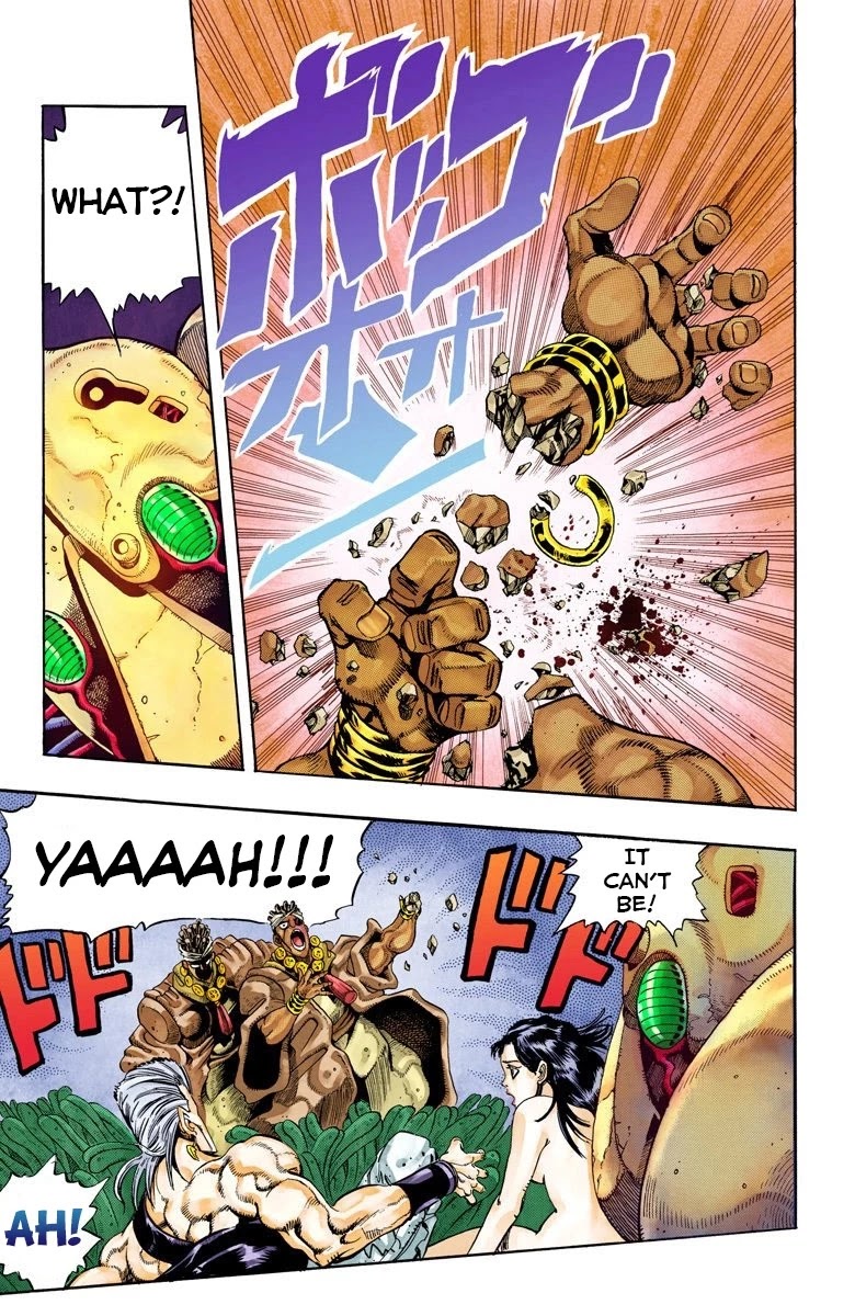 JoJo's Bizarre Adventure Part 3 - Stardust Crusaders (Official Colored) chapter 64 page 12