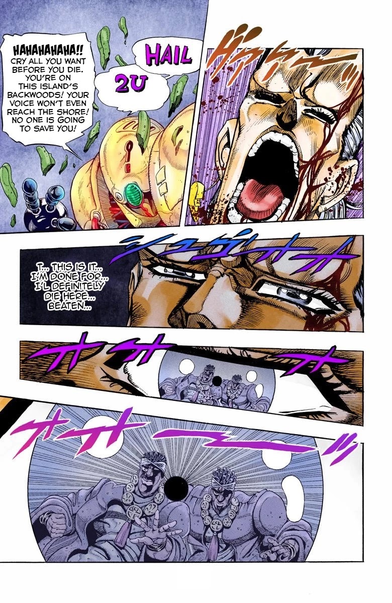 JoJo's Bizarre Adventure Part 3 - Stardust Crusaders (Official Colored) chapter 64 page 8