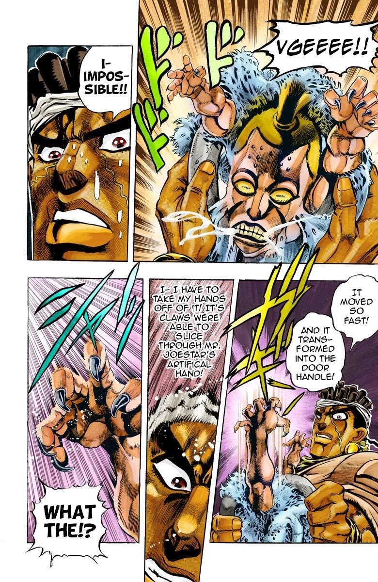 JoJo's Bizarre Adventure Part 3 - Stardust Crusaders (Official Colored) chapter 67 page 11
