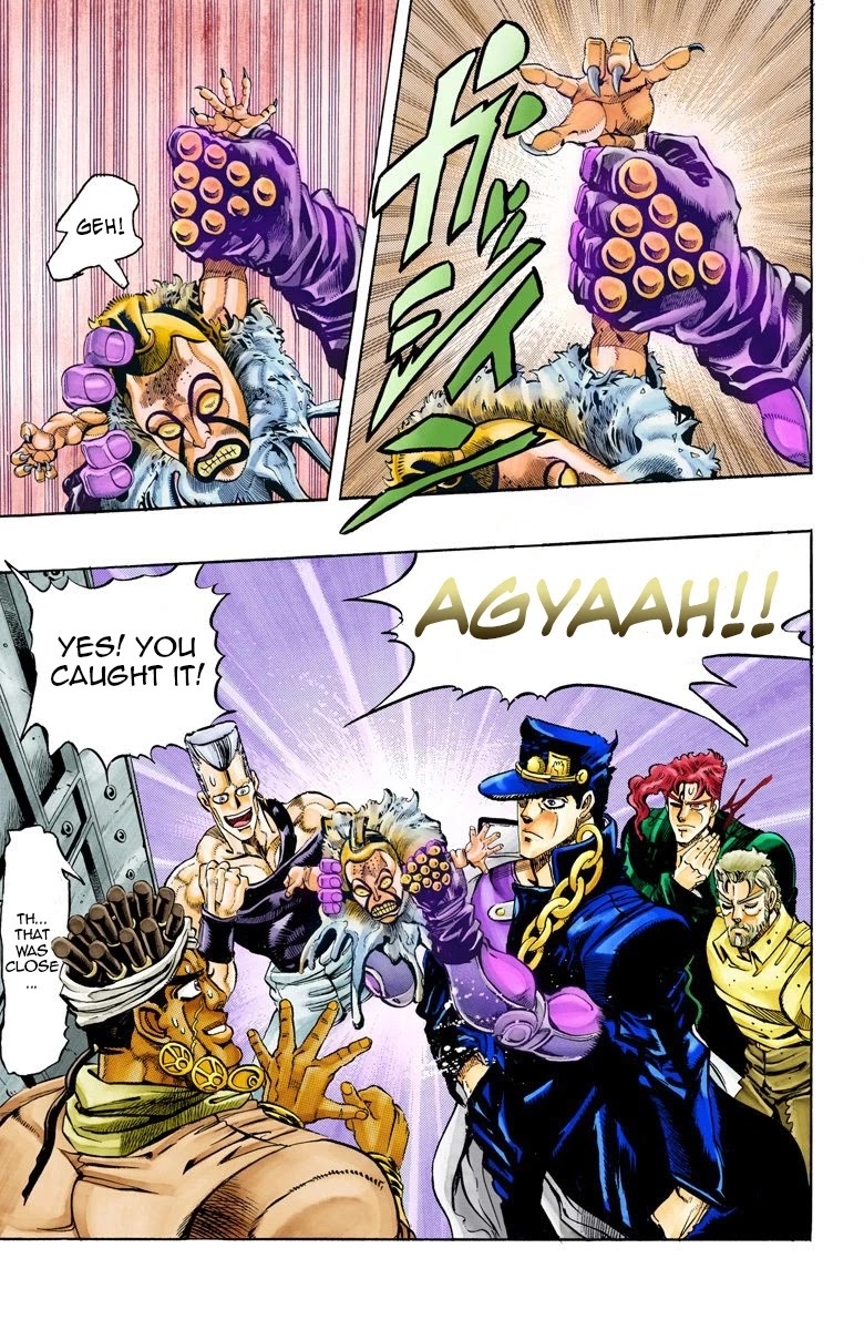 JoJo's Bizarre Adventure Part 3 - Stardust Crusaders (Official Colored) chapter 67 page 12
