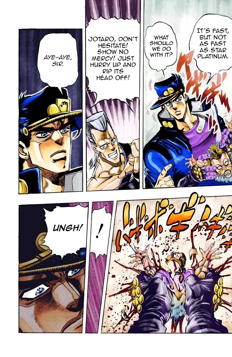 JoJo's Bizarre Adventure Part 3 - Stardust Crusaders (Official Colored) chapter 67 page 13
