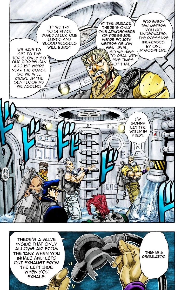 JoJo's Bizarre Adventure Part 3 - Stardust Crusaders (Official Colored) chapter 68 page 3