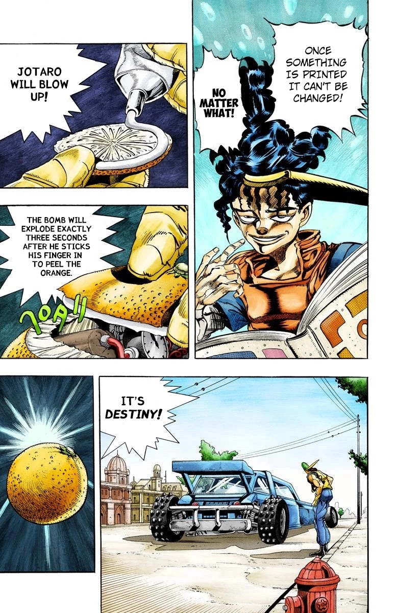 JoJo's Bizarre Adventure Part 3 - Stardust Crusaders (Official Colored) chapter 78 page 3